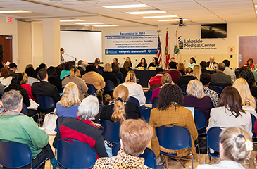 Image of the Legislative Delegation at Lakeside Medical Center